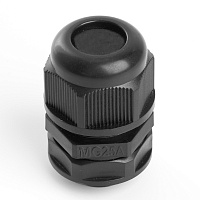 Сальник MG25 диаметр проводника 13-18 мм STEKKER, IP68, чёрный 49453 Сальник MG25 диаметр проводника 13-18 мм STEKKER, IP68, чёрный 49453