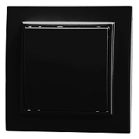 Выключатель 1-клавишный STEKKER, PSW10-9003-03, 250V, 10А, серия Эрна, черный 39472 Выключатель 1-клавишный STEKKER, PSW10-9003-03, 250V, 10А, серия Эрна, черный 39472