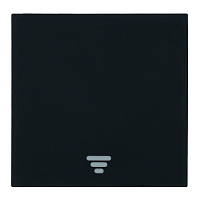 Выключатель 1-клавишный самовозвратный (механизм), STEKKER, 250В, 10А, серия Мия, RSW10-3112-05, черный бархат  50574