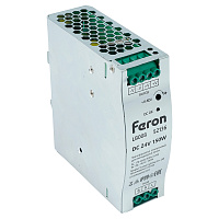 Трансформатор электронный для светодиодной ленты на DIN-рейку 150W 24V 40*125.5*113мм IP20, LB008 Трансформатор электронный для светодиодной ленты на DIN-рейку 150W 24V 40*125.5*113мм IP20, LB008