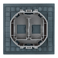 Заглушка (механизм), STEKKER, серия Мия, RST00-3116-05, черный бархат 50470