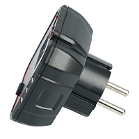 MTM HT106D Тестер розеток и УЗО, питание от сети 230V, черный MTM HT106D Тестер розеток и УЗО, питание от сети 230V, черный