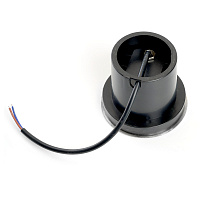 Светодиодный светильник тротуарный (грунтовый) Feron SP2801, 3W, AC/DC12-24V, низковольтный, 3000К, черный, D100*H80mm, вн.диаметр:70m 48452 Светодиодный светильник тротуарный (грунтовый) Feron SP2801, 3W, AC/DC12-24V, низковольтный, 3000К, черный, D100*H80mm, вн.диаметр:70m 48452