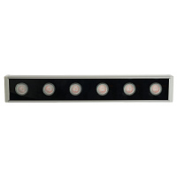 LL-893 Светодиодный линейный прожектор для подсветки стен, красный, 250*40*25mm, 6W DC24V, IP65 51567 LL-893 Светодиодный линейный прожектор для подсветки стен, красный, 250*40*25mm, 6W DC24V, IP65 51567