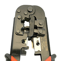 Кримпер STEKKER CTLS007 для обжима RJ разъемов RJ-45 (8P8C), RJ-12 (6P6C) и RJ-11 (6P4C и 6P2C), черный, красный Кримпер STEKKER CTLS007 для обжима RJ разъемов RJ-45 (8P8C), RJ-12 (6P6C) и RJ-11 (6P4C и 6P2C), черный, красный