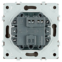 Выключатель 1-клавишный (механизм), STEKKER, 250В, 10А, серия Эмили, RSW10-5103-09, антрацит, soft touch 49917