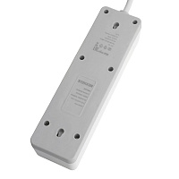 Сетевой фильтр 3-местный с/з STEKKER HM20-31-03 3x1мм2, 3 м, 250В, 16А, серия Optima, белый 50087 Сетевой фильтр 3-местный с/з STEKKER HM20-31-03 3x1мм2, 3 м, 250В, 16А, серия Optima, белый 50087