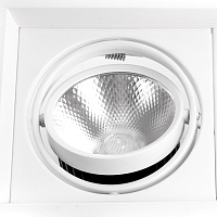 Светодиодный светильник Feron AL202 карданный 2x20W 4000K 35 градусов ,белый Светодиодный светильник Feron AL202 карданный 2x20W 4000K 35 градусов ,белый