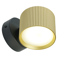 Светильник  настенный Feron HL4580 ARIA 12W, 230V,GX53, золото+черный IP20 51677 Светильник  настенный Feron HL4580 ARIA 12W, 230V,GX53, золото+черный IP20 51677