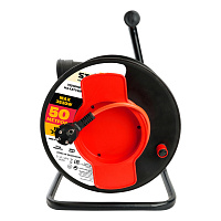 Удлинитель на пластиковой катушке STD04-10-50 (40289) 1-местный  с/з 3*1,5, 50м, 250В, 16А, IP44, Standart  50176