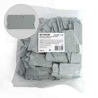 LD560-1-40 Торцевая заглушка для ЗНИ LD552 4 мм²  (JXB ST 4), серый STEKKER 39984 LD560-1-40 Торцевая заглушка для ЗНИ LD552 4 мм²  (JXB ST 4), серый STEKKER 39984