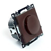 Выключатель диммирующий TRIAC(механизм), STEKKER GLS10-7106-04, 250V, 500W, серия Катрин, шоколад 49017 Выключатель диммирующий TRIAC(механизм), STEKKER GLS10-7106-04, 250V, 500W, серия Катрин, шоколад 49017