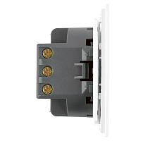 Переключатель перекрестный 1-клавишный (механизм), STEKKER, 250В, 10А, серия Мия, RSW10-3110-01, белая магнолия 50569