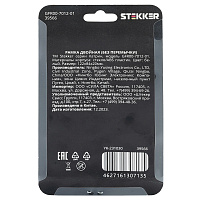 Рамка 2-местная (без перемычки), стекло, STEKKER, GFR00-7012-01, серия Катрин, белый 39566