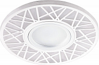 Светильник встраиваемый с LED подсветкой Feron CD991 потолочный MR16 G5.3 белый Светильник встраиваемый с LED подсветкой Feron CD991 потолочный MR16 G5.3 белый