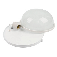 Светильник НБП 03-100-001 255х240х108мм, E27 max 100 Вт, алюм., стекло, IP54, белый 53173