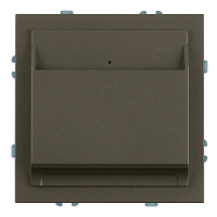 Выключатель карточный (механизм), STEKKER, 250В, 40А, серия Эмили, RSW40-5114-09, антрацит, soft touch 50701