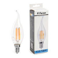 Лампа светодиодная Feron LB-718 Свеча на ветру E14 15W 230V 6400K 38264 Лампа светодиодная Feron LB-718 Свеча на ветру E14 15W 230V 6400K 38264