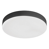 Светодиодный светильник Feron AL266 накладной 12W 6400K черный 51910