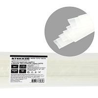 Термоусадочная трубка клеевая STEKKER HSTG-1916-100TR, длина 100 см., коэф. усадки 3:1 39763