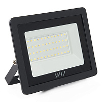 Светодиодный прожектор SAFFIT SFL90-50 IP65 50W 6400K черный 55066 Светодиодный прожектор SAFFIT SFL90-50 IP65 50W 6400K черный 55066