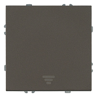 Выключатель 1-кл.самовозвр. (механизм), STEKKER, 250В, 10А, серия Эмили, RSW10-5112-09, антрацит, soft touch 50366