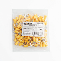 Наконечник кольцевой изолированный НКИ 6-5, LD403-605 (упаковка 100 шт) 39421 Наконечник кольцевой изолированный НКИ 6-5, LD403-605 (упаковка 100 шт) 39421