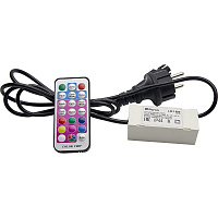 Контроллер 10-50м для кругл. дюралайта LED-R2W RGBW, шнур 1,5м, LD125 артикул 41032 Контроллер 10-50м для кругл. дюралайта LED-R2W RGBW, шнур 1,5м, LD125 артикул 41032