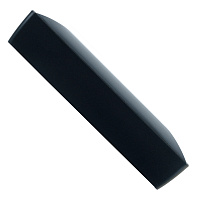 Рамка  2-местная (без перемычки),  пластик, STEKKER, PFR00-7012-05 , серия Катрин, черный 50046