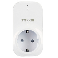 Реле напряжения для розетки STEKKER  VP-100W-3M, 230В, 16A 50687