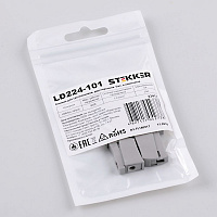 Клемма для светильников, двусторонняя STEKKER, LD224-101 (5 штук в упаковке) 32411 Клемма для светильников, двусторонняя STEKKER, LD224-101 (5 штук в упаковке) 32411