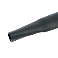 Термоусадочная трубка клеевая STEKKER HSTG-1274-100BK, длина 100 см., коэф. усадки 2:1, черный  39755