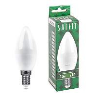 Лампа светодиодная SAFFIT SBC3713 Свеча E14 13W 230V 4000K 55164 Лампа светодиодная SAFFIT SBC3713 Свеча E14 13W 230V 4000K 55164