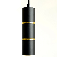 Светильник потолочный Feron ML1868  Barrel ZEN levitation на подвесе MR16 35W, 230V, чёрный, золото 55*180 48647 Светильник потолочный Feron ML1868  Barrel ZEN levitation на подвесе MR16 35W, 230V, чёрный, золото 55*180 48647