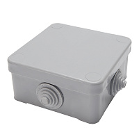 Коробка разветвительная STEKKER EBX10-34-44 250/380В, 75*75*44мм, 10А, 4 ввода, IP53, светло-серая (КЭМ 3-10-4 (П)) 39251 Коробка разветвительная STEKKER EBX10-34-44 250/380В, 75*75*44мм, 10А, 4 ввода, IP53, светло-серая (КЭМ 3-10-4 (П)) 39251