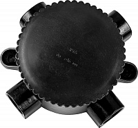 Монтажная электрическая коробка КЭМ 2-660-3, 660V, 165х65х135, черный 29851 Монтажная электрическая коробка КЭМ 2-660-3, 660V, 165х65х135, черный 29851