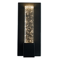 Светильник уличный светодиодный Feron DH2201 Катар 5W, 90*43*210мм, 3000К, черный (на стену вверх) 53093