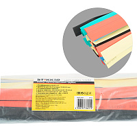 Термоусадочная трубка STEKKER HST-1260-100M, длина 100 см., коэф. усадки 2:1, мультиколор 39724